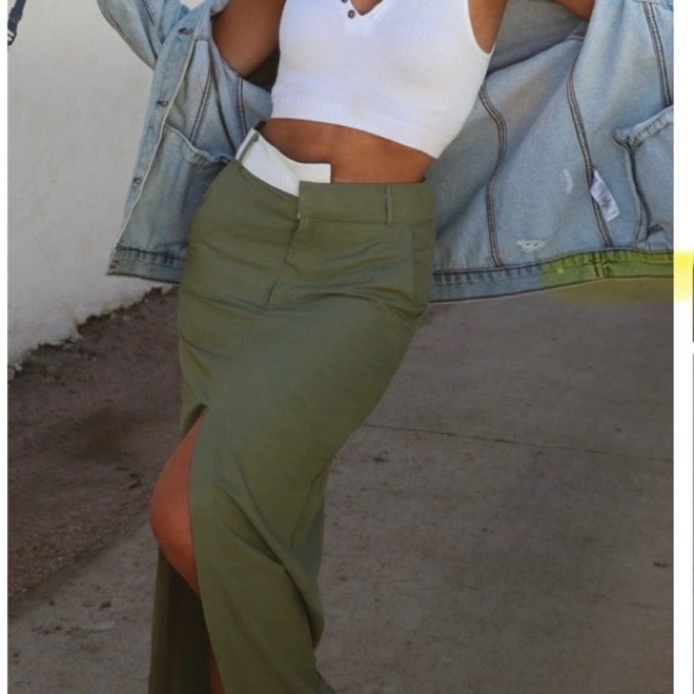 Lane 201: Crossed the line Maxi Skirt